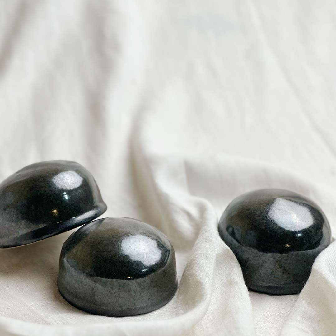 Ceramic Dome Speckled Toad