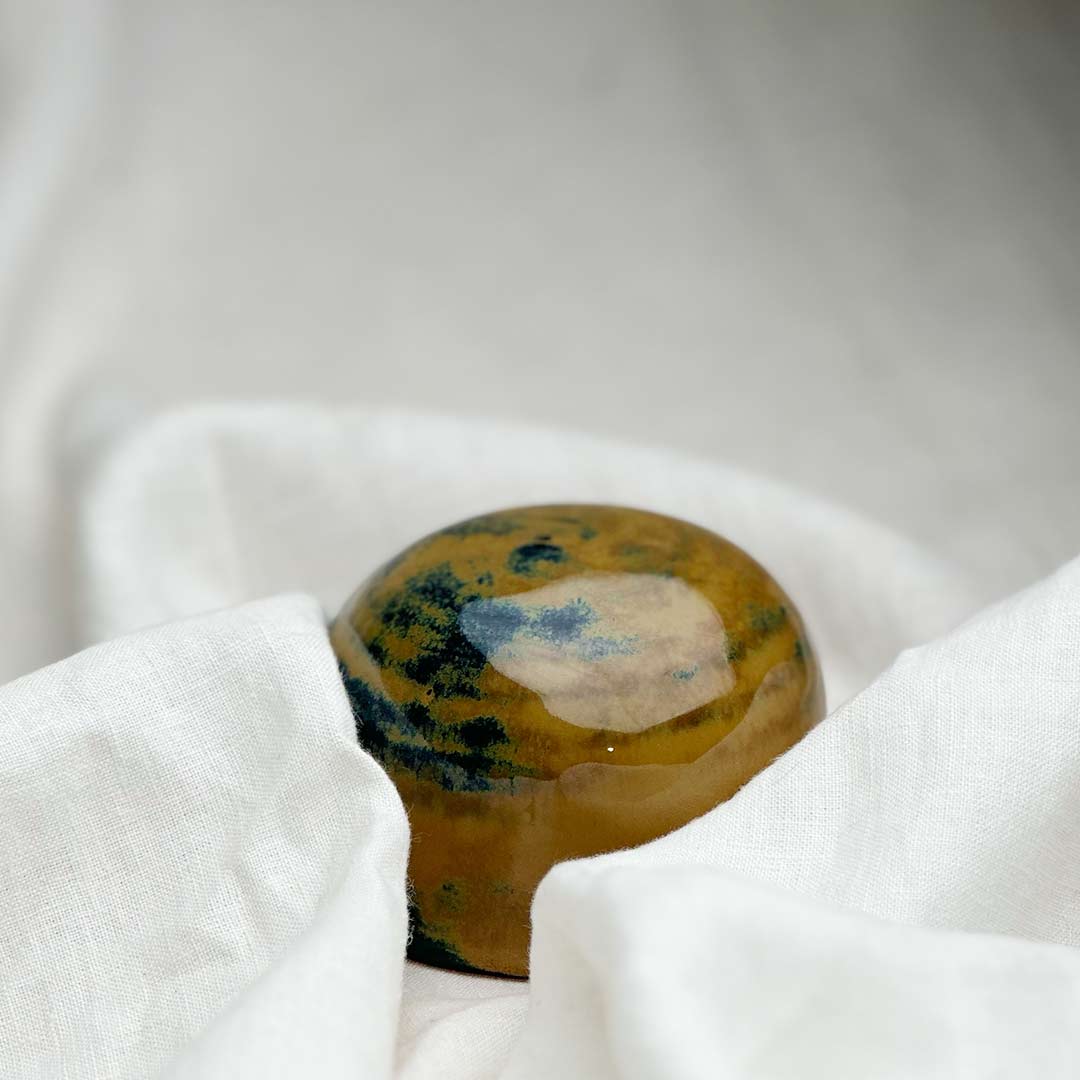 Ceramic Dome Tigers Eye
