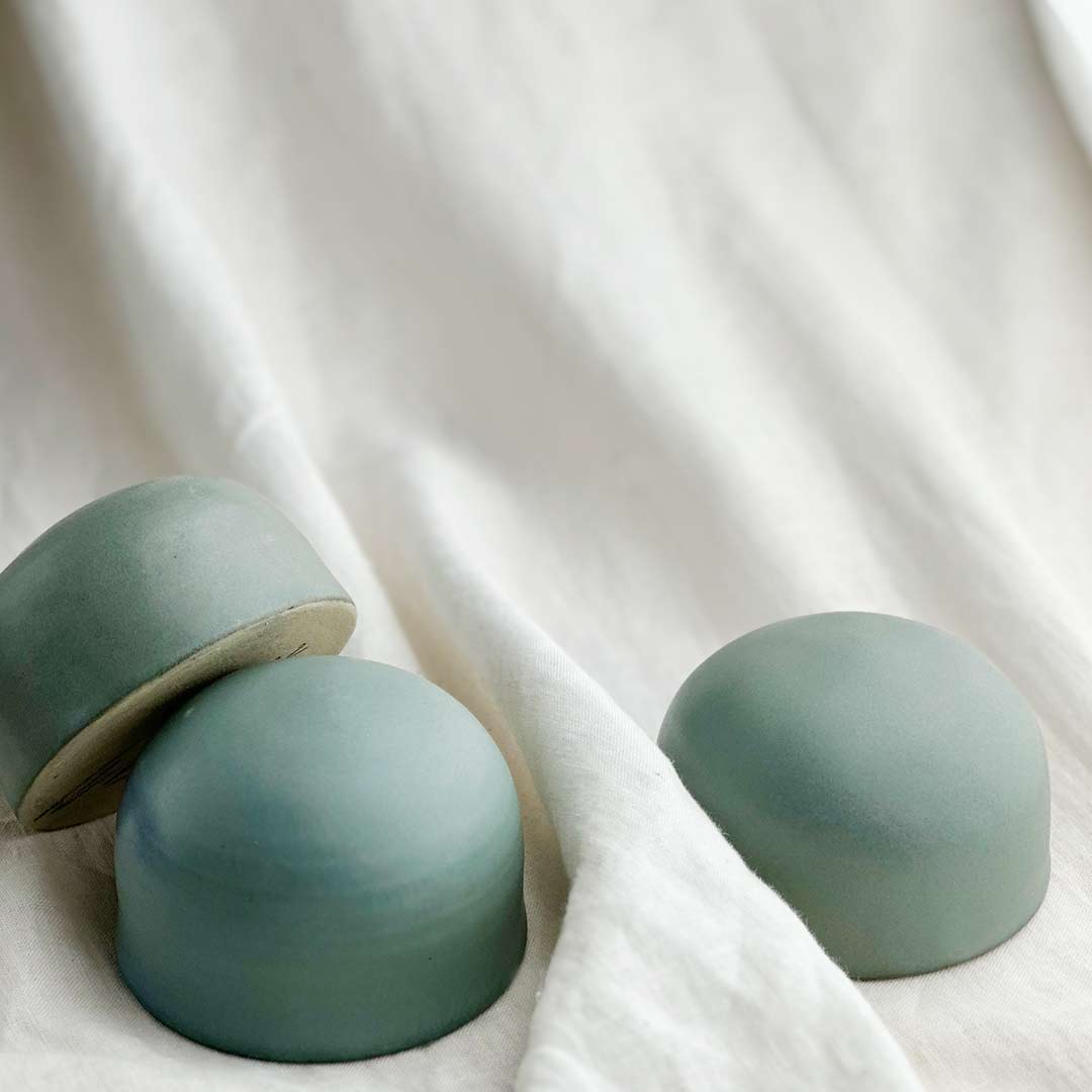 Ceramic Dome Frost Blue