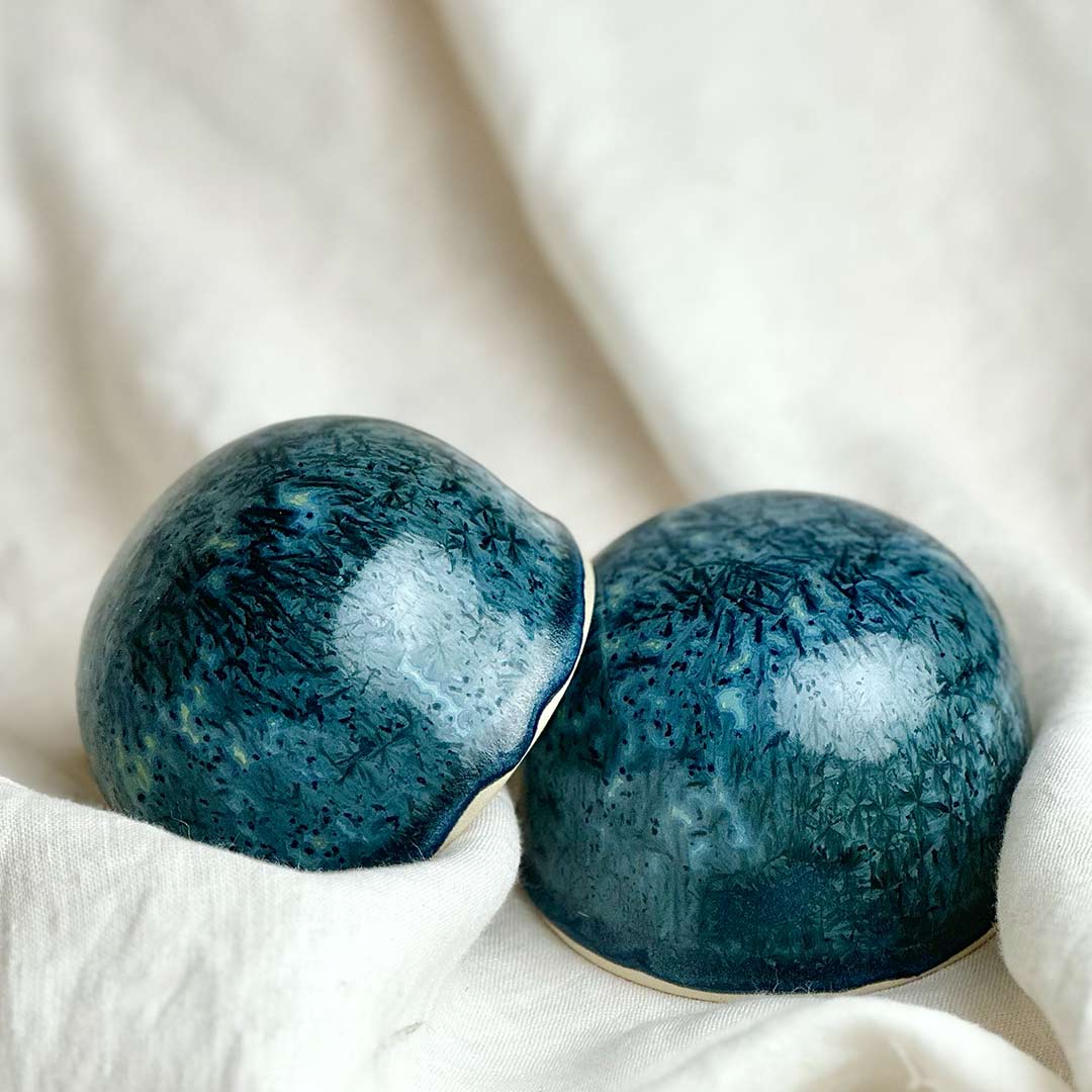 Ceramic Dome Micro Cerulean