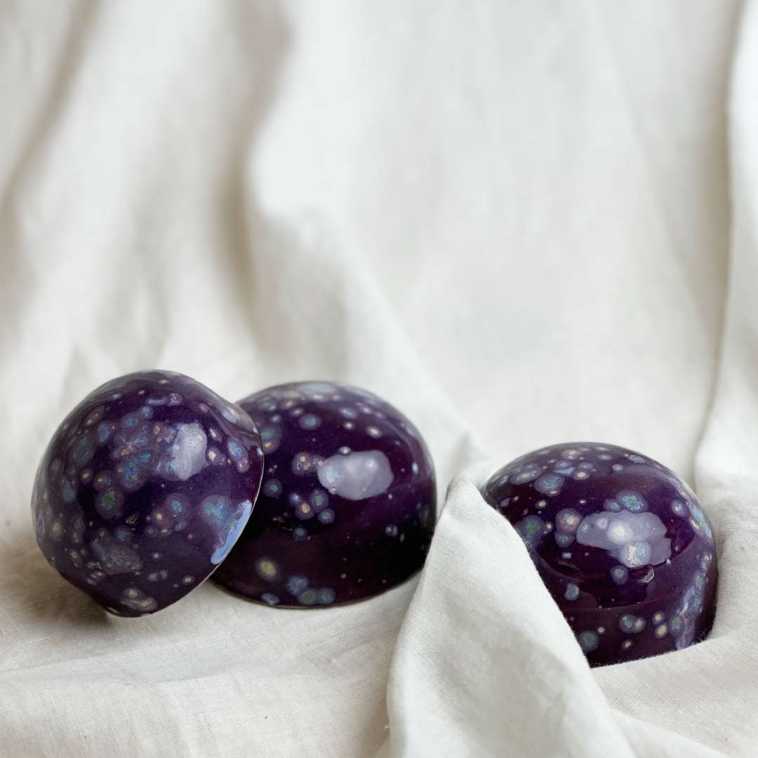 Ceramic Dome Passion Flower